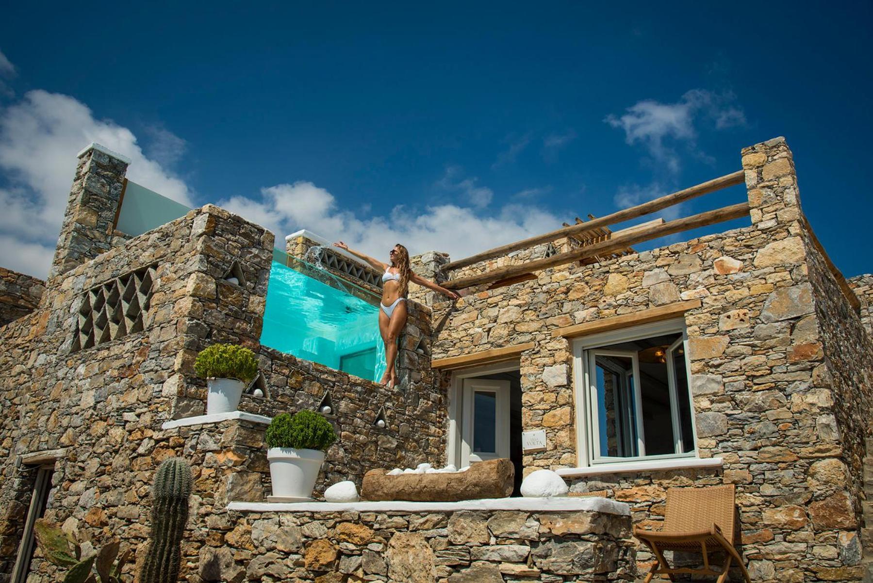 Onar Suites & Villas Karavostasis  Ngoại thất bức ảnh